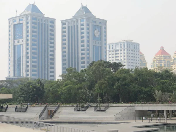 Jakarta Indonésie Août 2018 Amphithéâtre Taman Lapangan Banteng — Photo