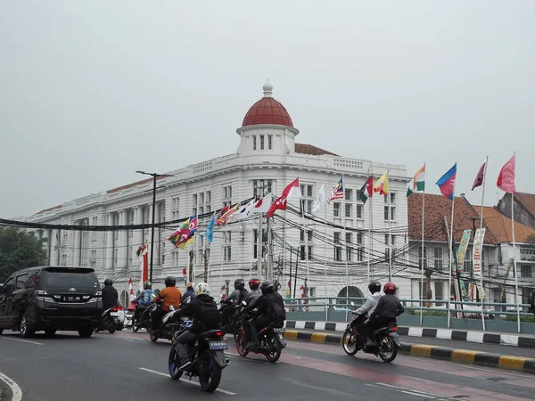 Jacarta Indonésia Agosto 2018 Edifício Colonial Holandês Vintage Cidade Velha — Fotografia de Stock