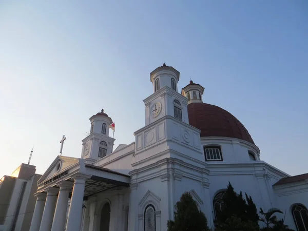 Semarang Indonesia Oktober 2018 Gereja Blenduk Gereja Blenduk Sebuah Bangunan — Stok Foto