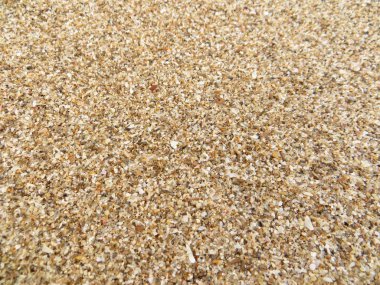 Arka plan beyaz kumlu plaj, Sambolo Beach Anyer, Endonezya.