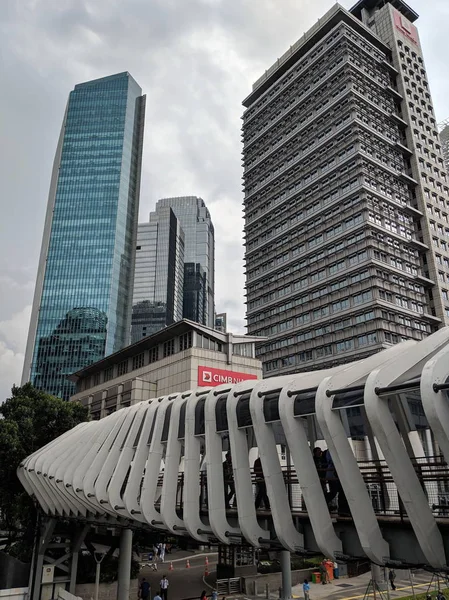 Jakarta Indonesien März 2019 Futuristisches Design Der Gelora Bung Karno — Stockfoto