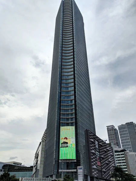 Yakarta Indonesia Febrero 2019 Edificio Alto Menara Bca Grand Indonesia —  Fotos de Stock