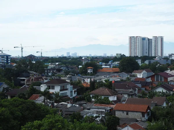 Jakarta Indonesien März 2019 Überfülltes Wohnhaus Fatmawati Distrikt — Stockfoto