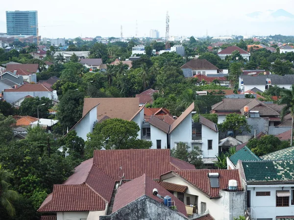 Jakarta Indonesia March 2019 Crowded Residential Fatmawati District — Stock Photo, Image