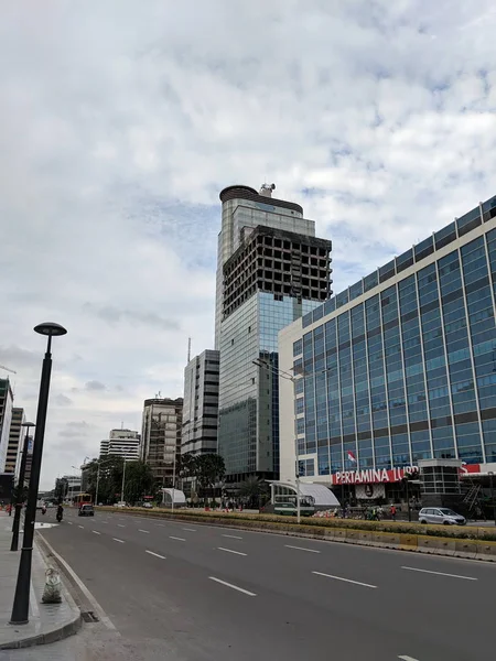 Jakarta Indonesia February 2019 Cityscape Thamrin District — Stock Photo, Image