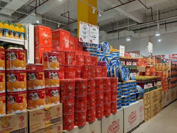 Tangerang Indonesia May 2019 Various Brand Biscuits Lebaran Ied Mubarak — Stock Photo, Image