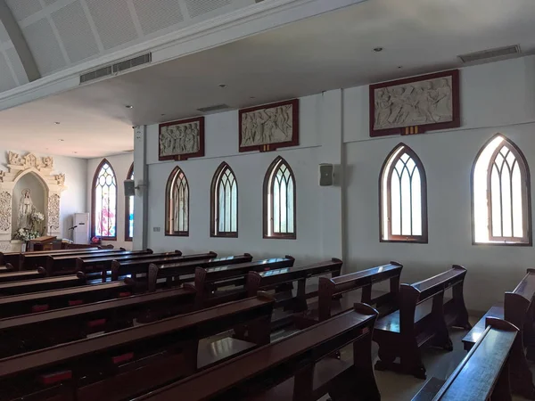 Badung Bali Indonesia Settembre 2019 Chiesa Maria Signora Tutti Popoli — Foto Stock