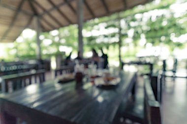 Restoranın arka plan kullanım için soyut bulanık görüntü