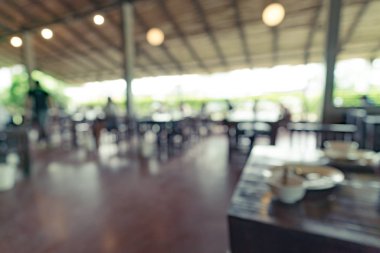 Restoranın arka plan kullanım için soyut bulanık görüntü