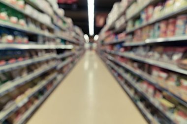 Soyut bulanık görüntü için arka plan kullanım süpermarket