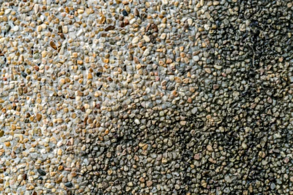 Brown Gravel Fundo Textura Concreto — Fotografia de Stock