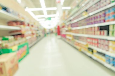 Soyut bulanık görüntü için arka plan kullanım süpermarket