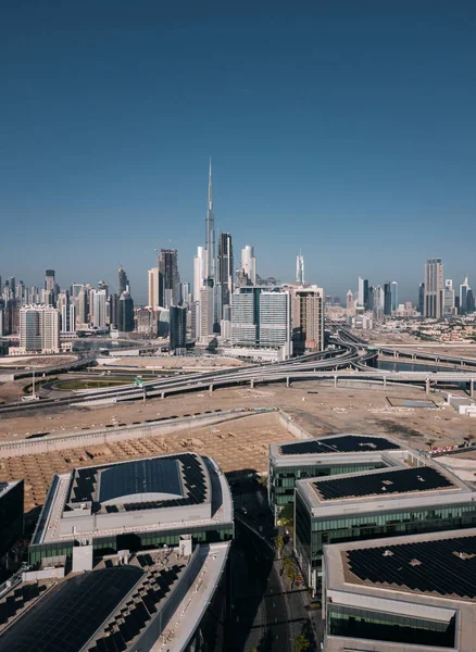 Majestueuze Dubai Stadsgezicht Weergave Dubai Verenigde Arabische Emiraten — Stockfoto