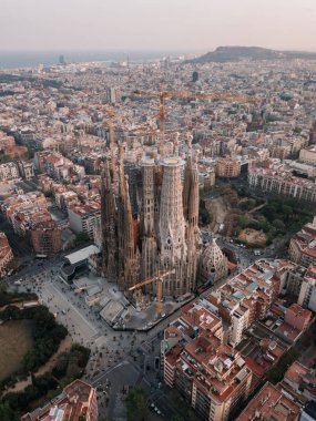 Barcelona, İspanya manzarası