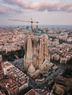 Barcelona, İspanya manzarası