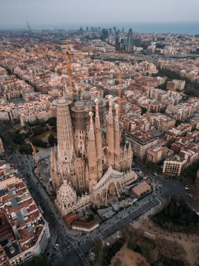 Barcelona, İspanya manzarası
