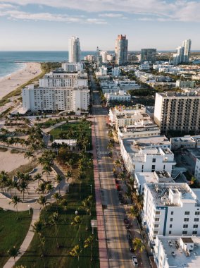 Miami Beach, Florida, Usa manzarası