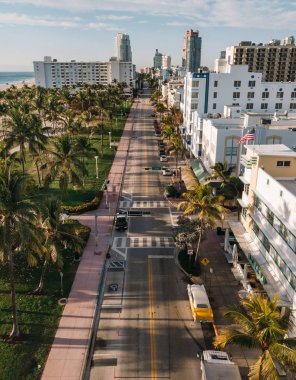 Miami Beach, Florida, Usa manzarası