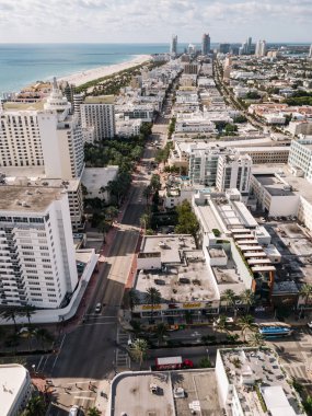 Miami Beach, Florida, Usa manzarası