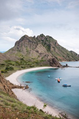 Padar Adası manzaralı, Komodo Ulusal Parkı, Endonezya