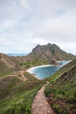Padar Adası manzaralı, Komodo Ulusal Parkı, Endonezya