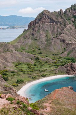 Padar Adası manzaralı, Komodo Ulusal Parkı, Endonezya