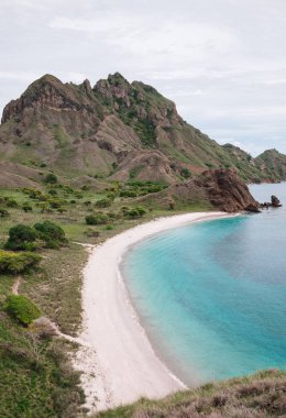 Padar Adası manzaralı, Komodo Ulusal Parkı, Endonezya
