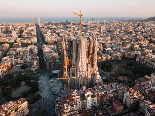 Barcelona, İspanya manzarası