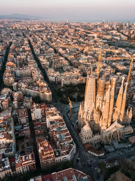 Vacker Utsikt Över Barcelona Spanien — Stockfoto