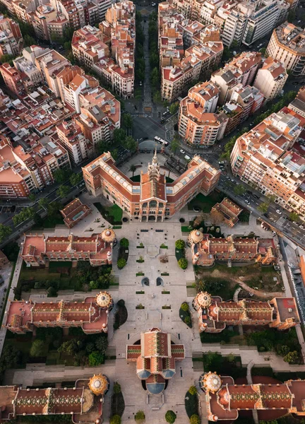 Vista Panorámica Barcelona España — Foto de Stock