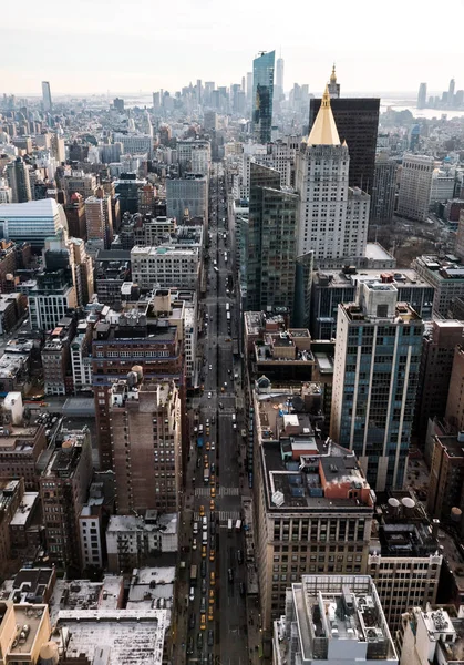 Manhattan Nova York Eua Março 2019 Vista Cidade — Fotografia de Stock