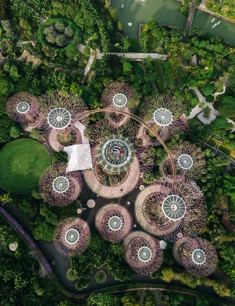 Schilderachtig Uitzicht Tuinen Door Bay Singapore — Stockfoto