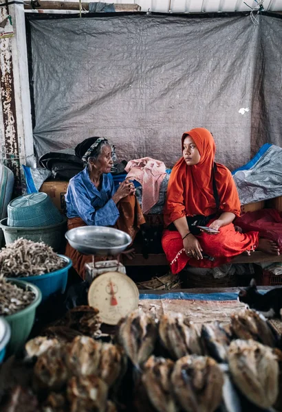 Жизнь Людей Labuan Bajo Flores Indonesia — стоковое фото