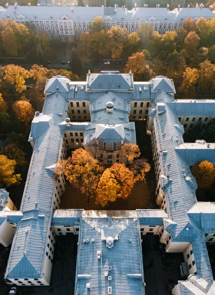 Мальовничий Краєвид Санкт Петербурга Росія — стокове фото