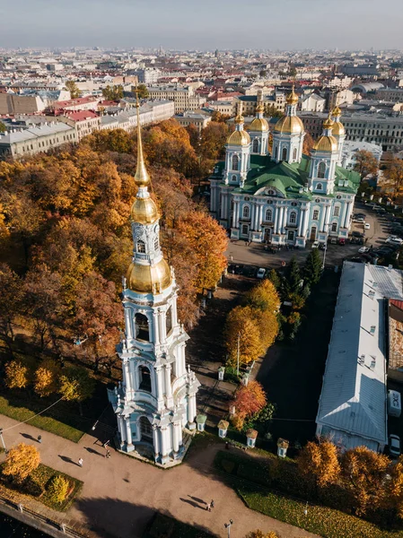 Мальовничий Краєвид Санкт Петербурга Росія — стокове фото