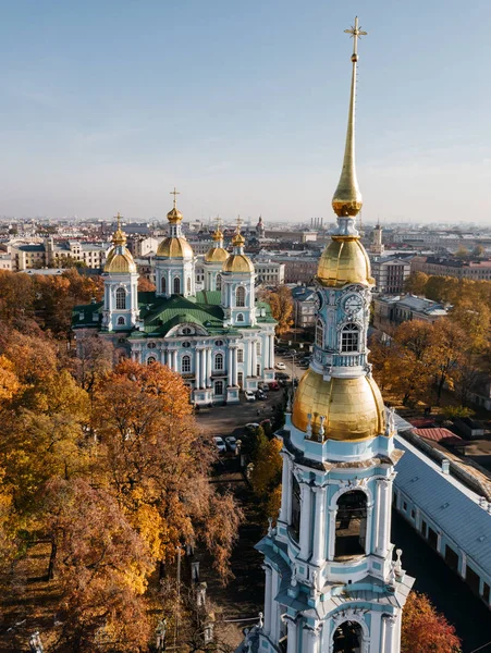 Vista Panoramica San Pietroburgo Russia — Foto Stock