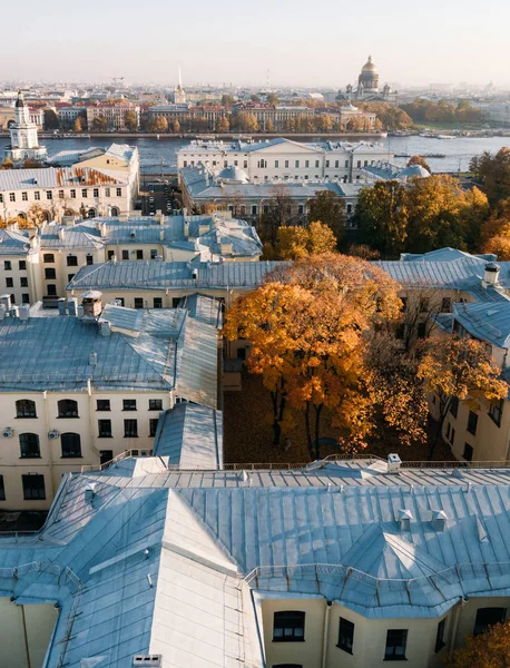 Vista Panorâmica São Petersburgo Rússia — Fotografia de Stock