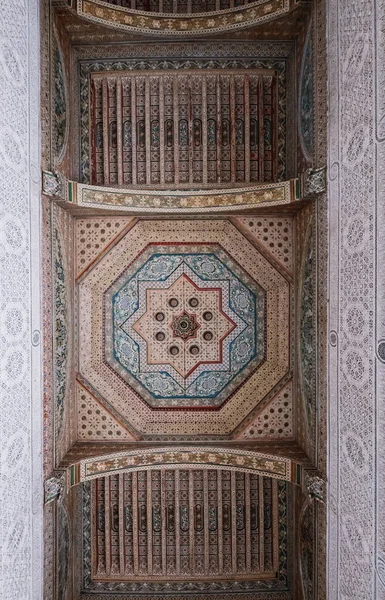 Vista Panorâmica Palácio Bahia Marrakech Marrocos — Fotografia de Stock