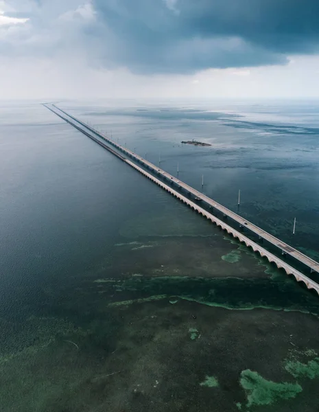 Seven Mile Bridge στη Φλόριντα, ΗΠΑ — Φωτογραφία Αρχείου