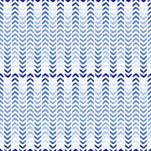 Aquarel Naadloze Patroon Met Blauwe Pijlen Abstracte Moderne Achtergrond Illustratie — Stockfoto