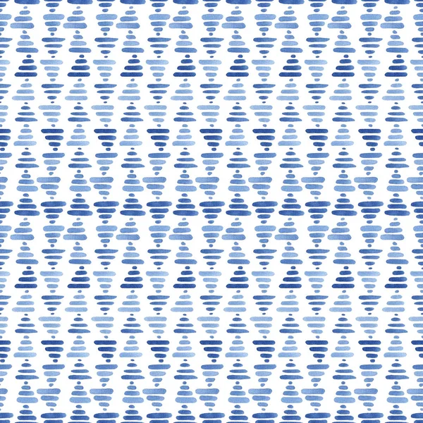 Watercolor seamless pattern with lines.