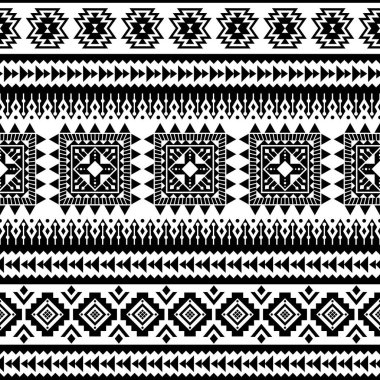 Aztek seamless modeli.