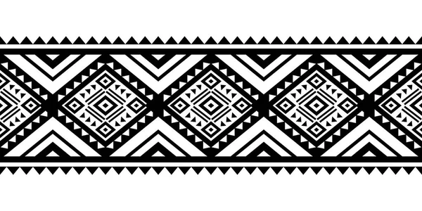 Aztec stil vektor prydnad. — Stock vektor