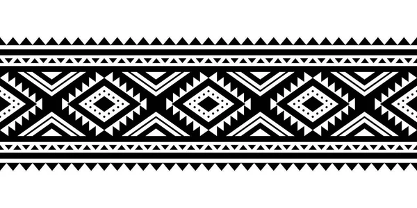 Aztek tarzı vektör süsü. 