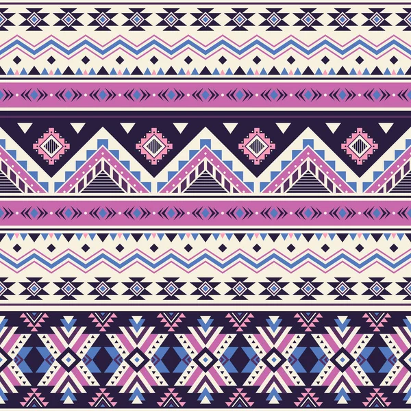 Tribal geometrische naadloze patroon. — Stockvector