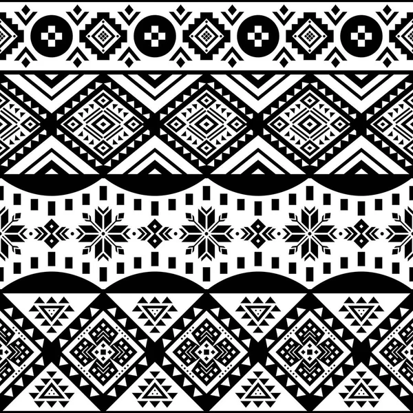 Aztec seamless pattern. — Stock Vector