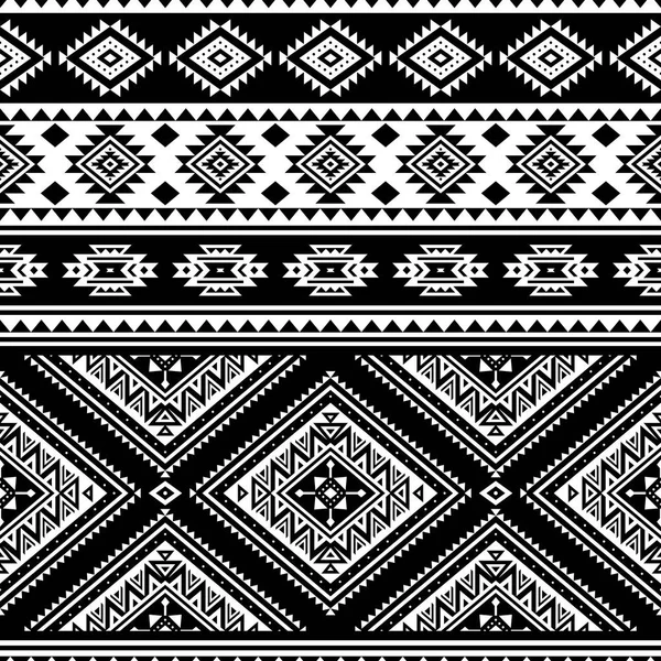 アステカのシームレスなパターン. — ストックベクタ