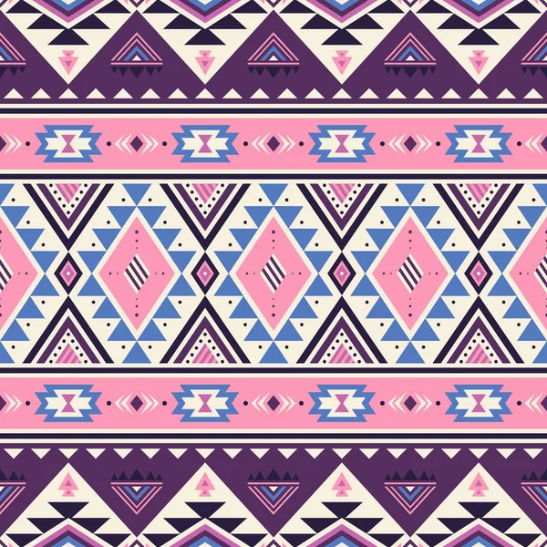 Tribal geometric seamless pattern. — Stock Vector