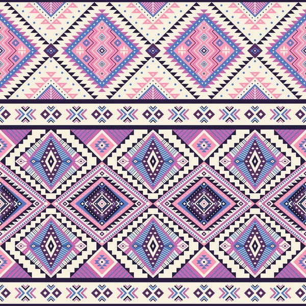 Tribal geometrische naadloze patroon. — Stockvector