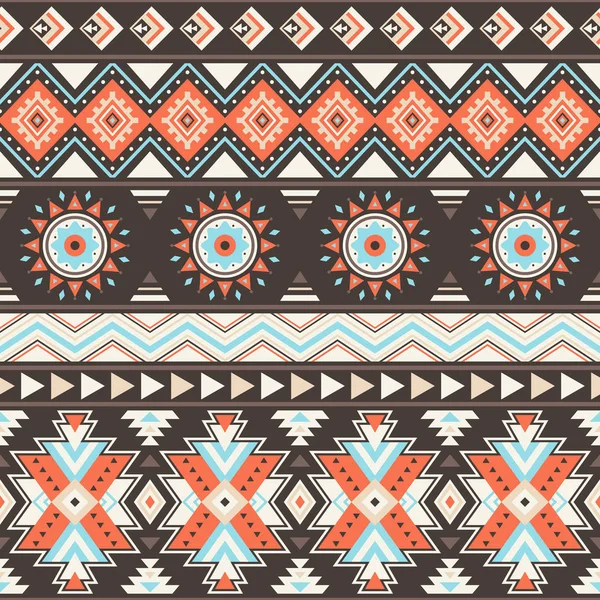 Tribal wzór geometryczny. — Wektor stockowy